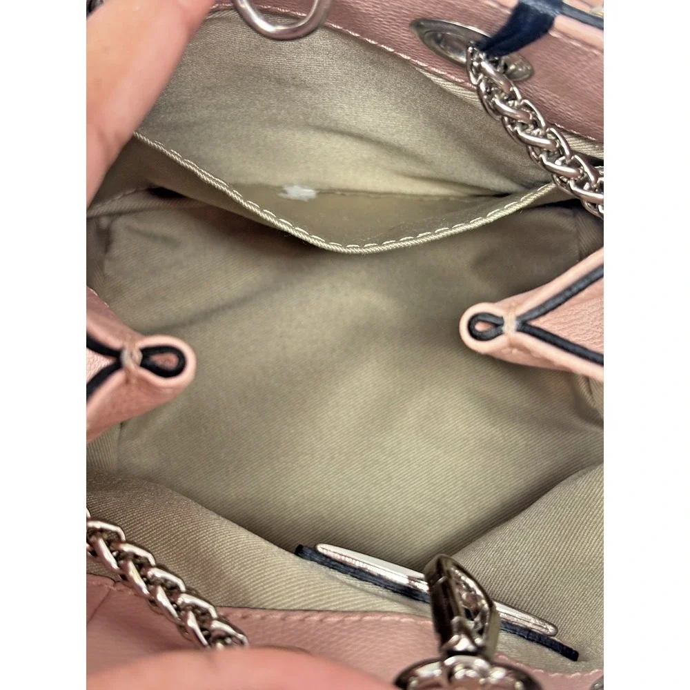 NWT‎ Valentino By Mario Valentino Babou Leather Bucket Bag